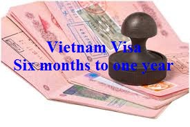 Vietnam visa six months to one year for business pick up visa at Vietnam embassy