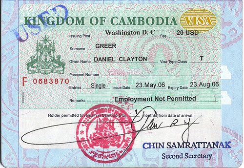 Cambodia visa service